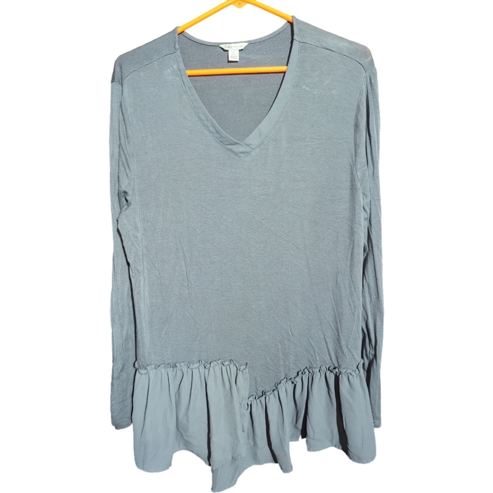 Cato Gray Top Size Large Pre-Loved Great Condition
